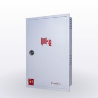 Two cabin firebox + hose reel and fire extinguishing