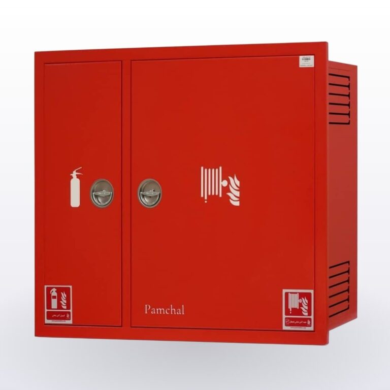 Two cabin firebox + hose reel and fire extinguishing